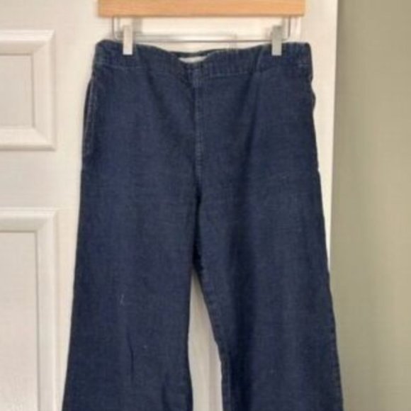 Rachel Comey Raw Hem Straight/Wide Leg Denim Jeans Size 6 - Picture 1 of 6